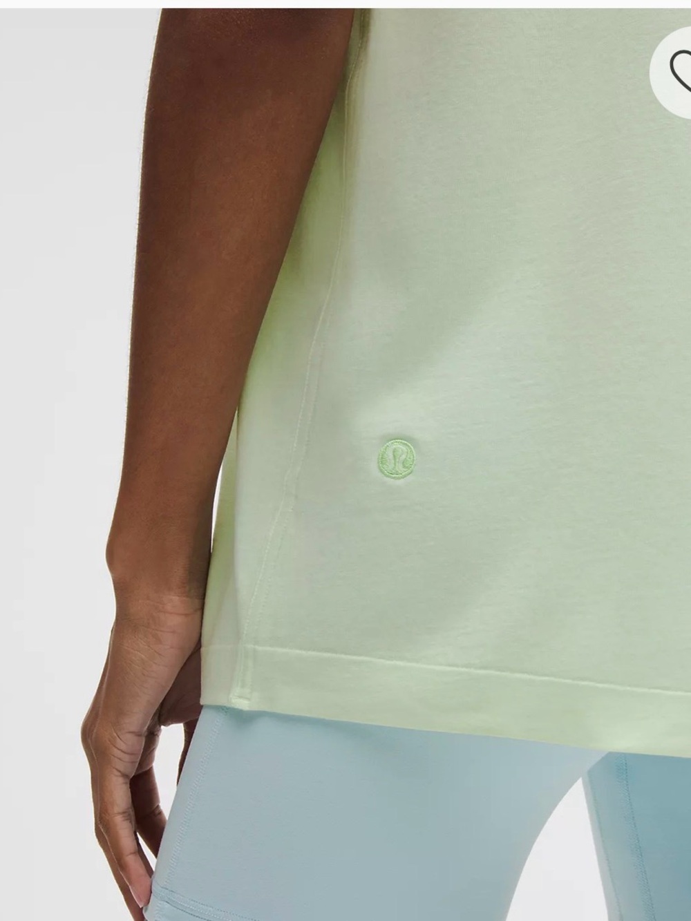 Lululemon All Yours Organic Cotton Crewneck T-Shirt, Medium, Color Macha Magic - Picture 3 of 6